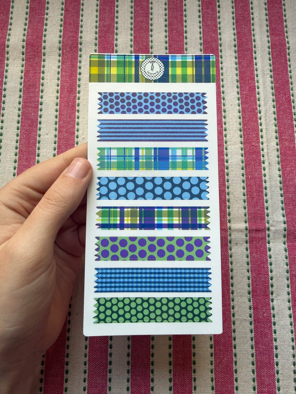 Ocean Washi Sticker Sheet