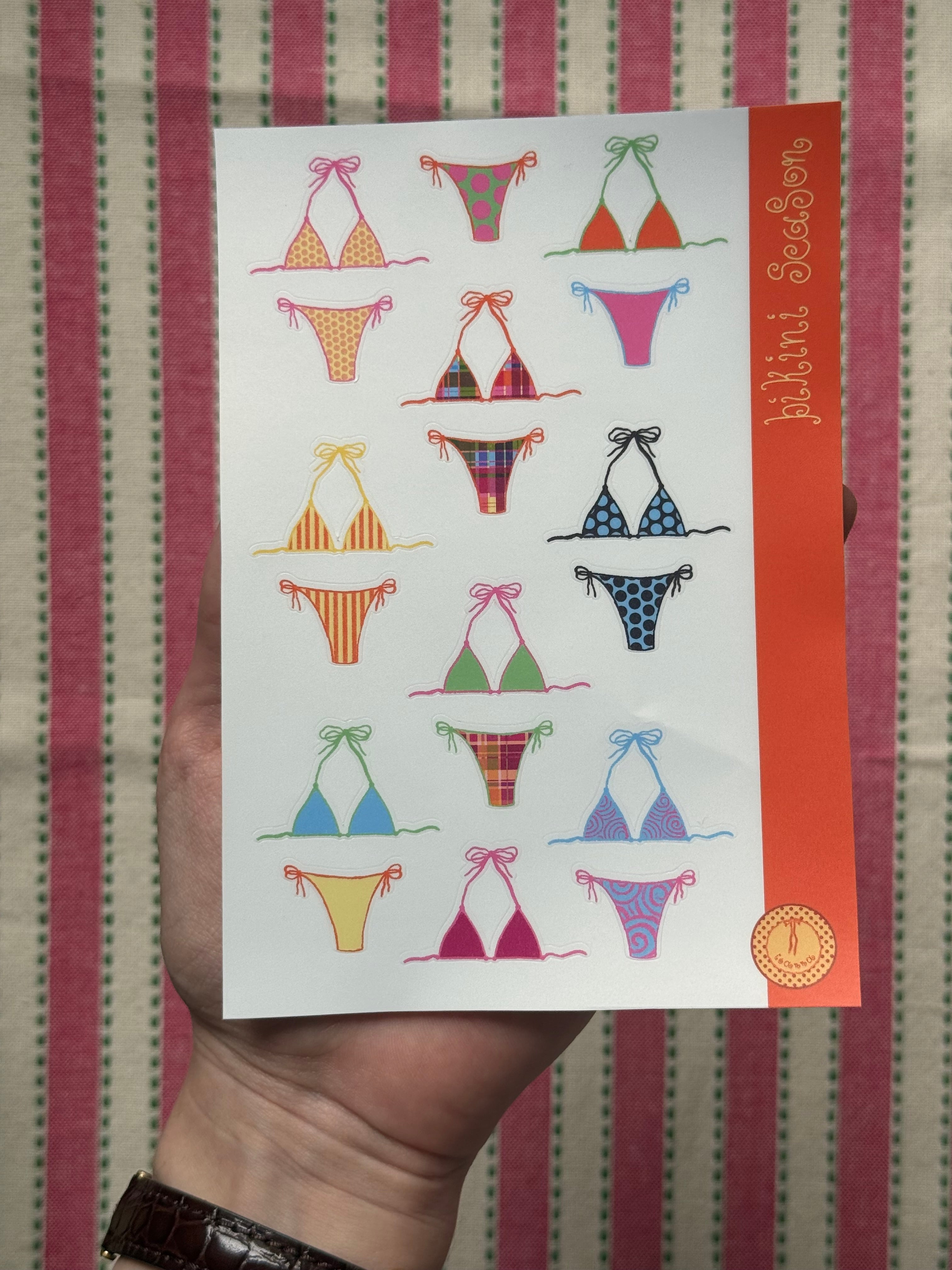 Bikini Season Sticker Sheet