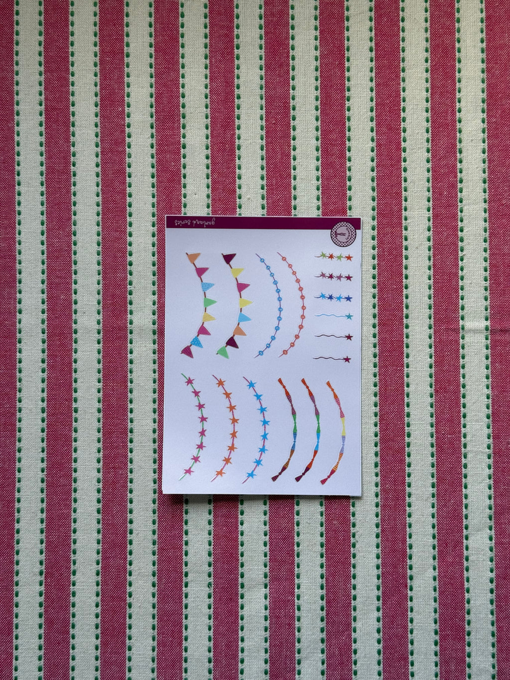 Garland Sticker Sheet