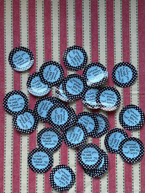 "I dare you" Die Cut Sticker