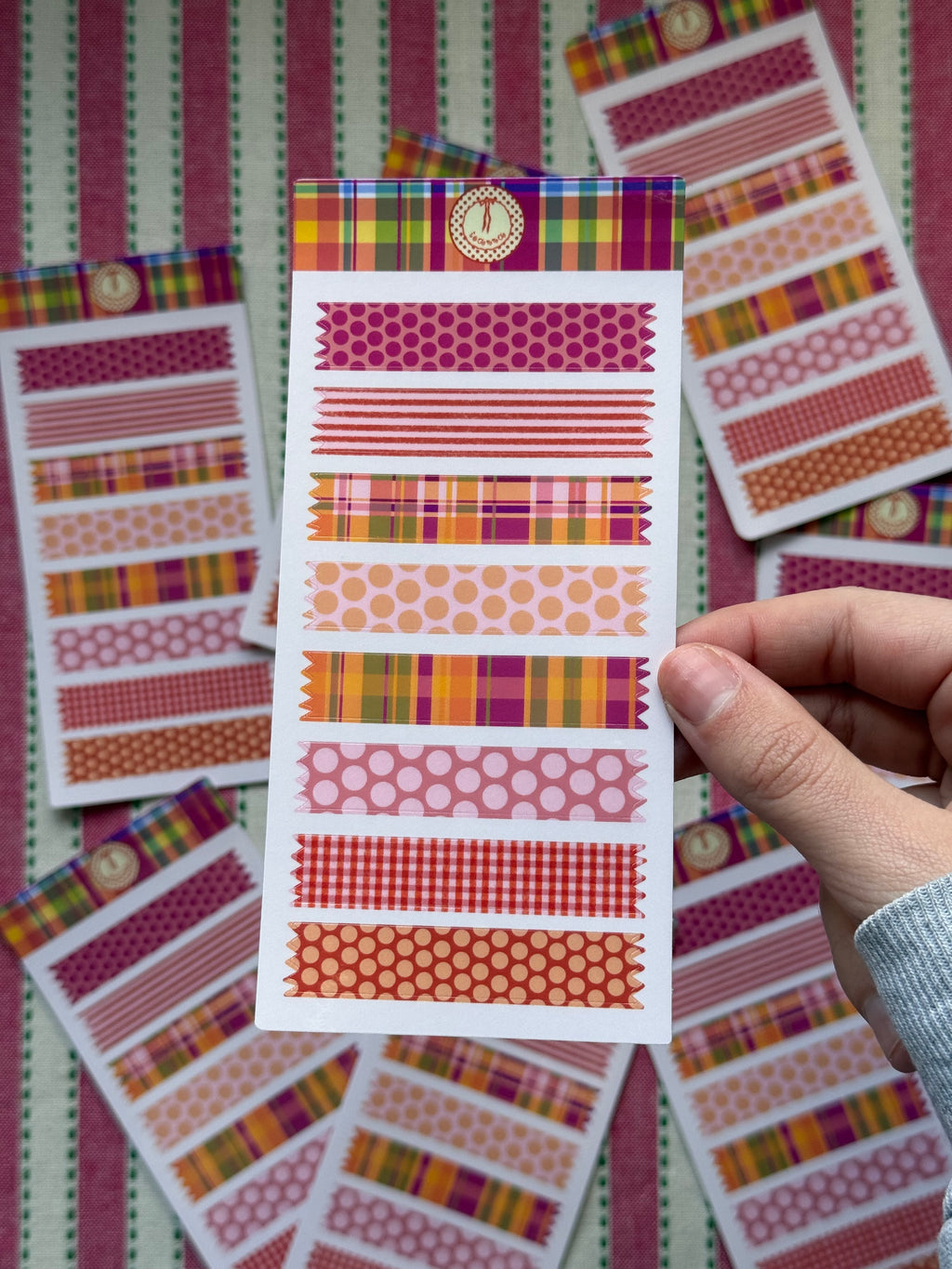 Spring Washi Sticker Sheet