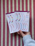 Garland Sticker Sheet