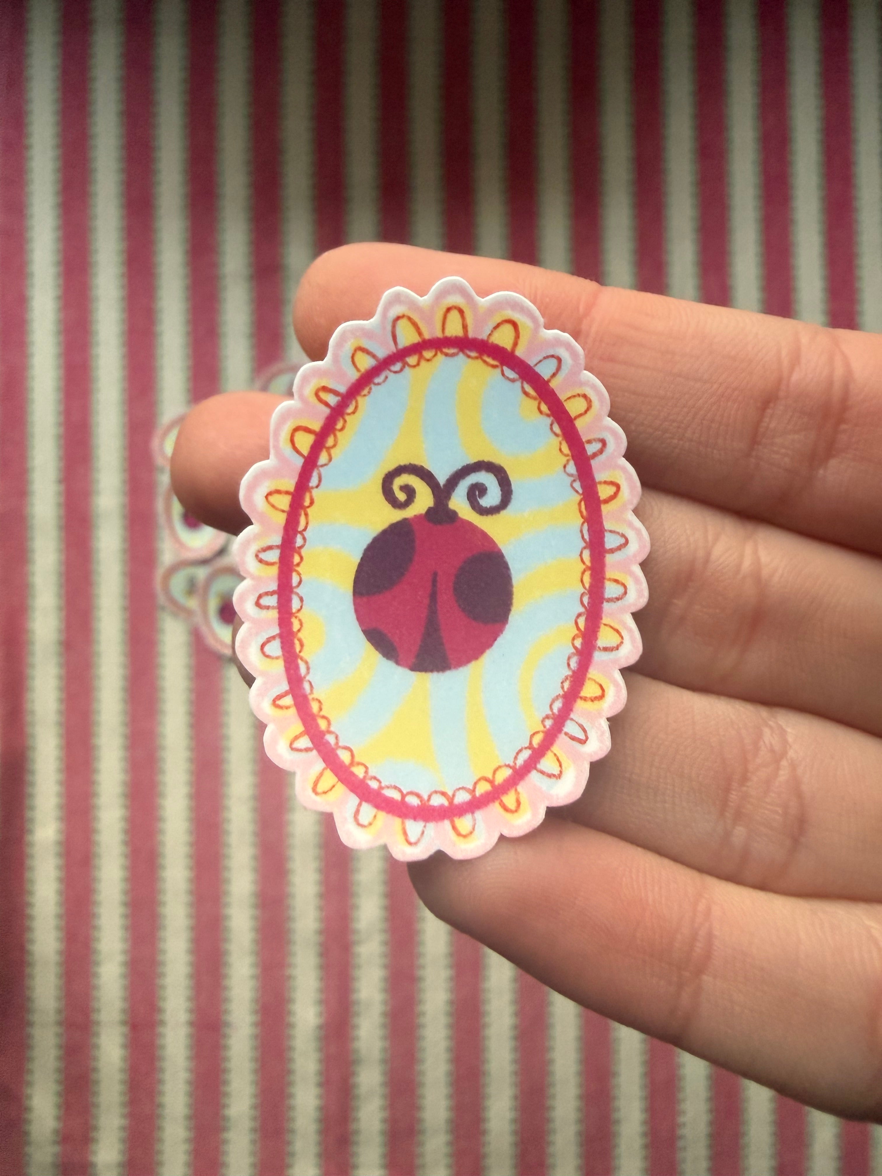 Ladybug Sticker