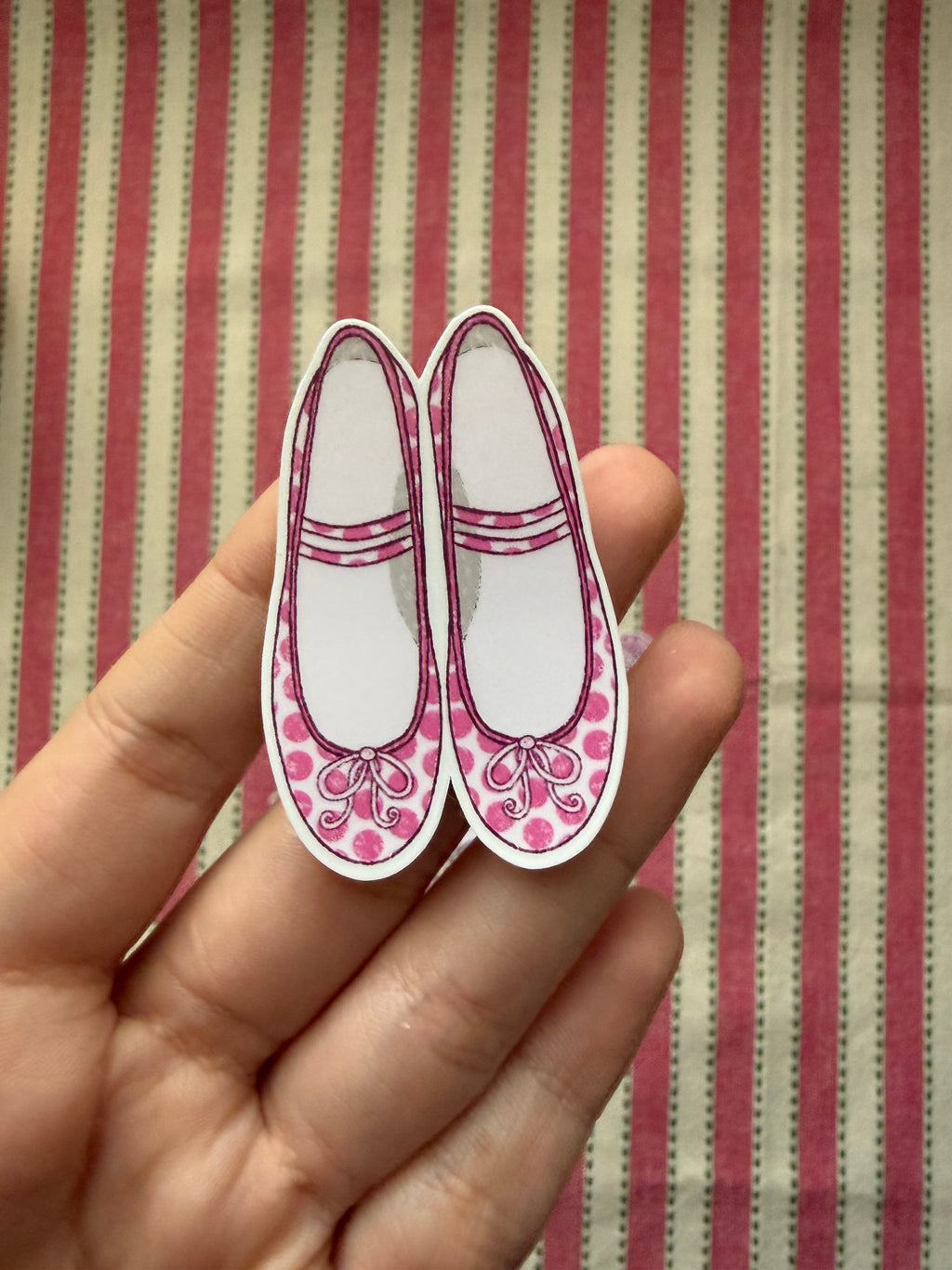 Ballet Flats Diecut Sticker